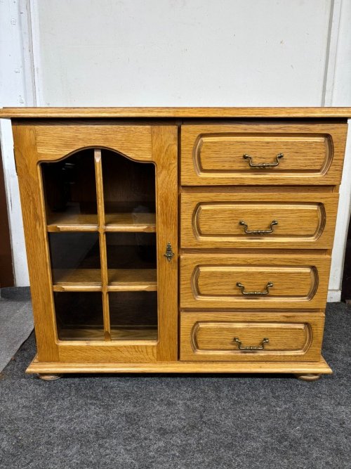 Masivní 2x komoda s šuplíky